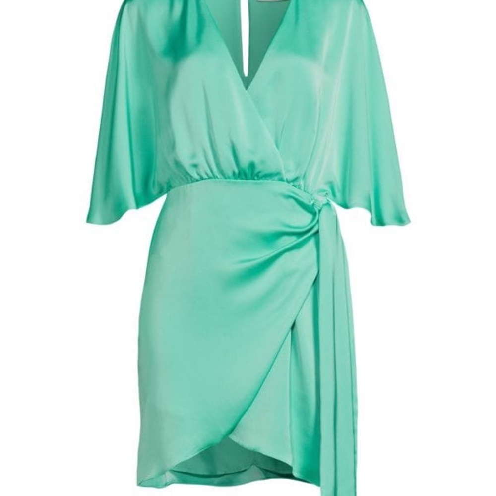 Ramy Brook Stylish Mint Wrap Dress
